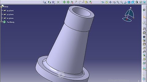 Screw Jack CATIA V5 Tutorial - Body (Part 1)