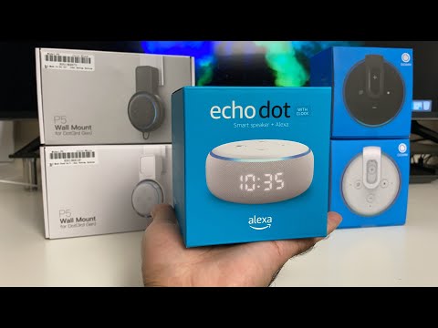 최고의 Amazon Echo Dot 3 액세서리 | 배터리베이스 | 벽걸이-게임 변화!