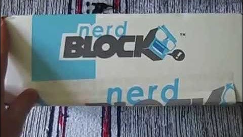 Nerd Block May 2015 Unboxing From Geek Subscriptio Box