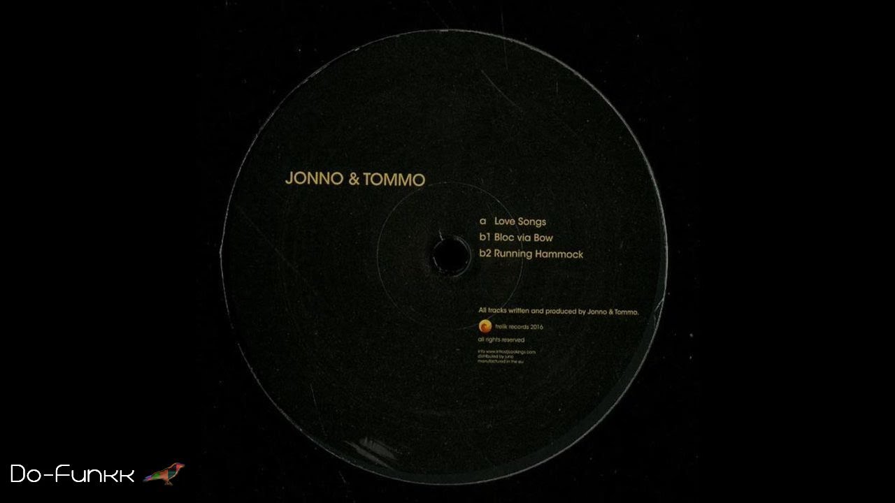 Jonno & Tommo - Bloc Via Bow [Trelik ‎– TR028]