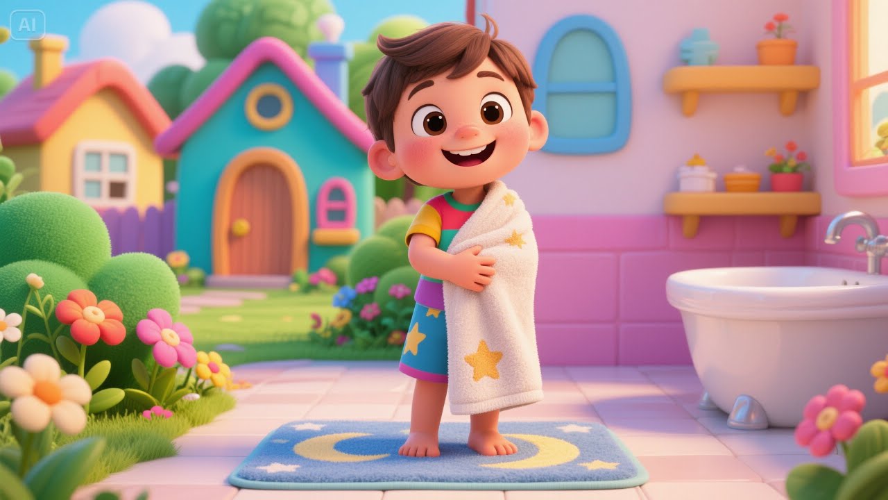 Bathtime Galaxy – JJ’s Soapy Adventure | Fun Bath Time Song for Kids | Bubbly Nursery Rhyme