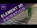 Element 3D Character Animation - After Effects Tutorial