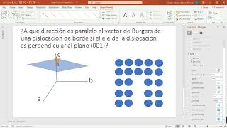 Ejercicio resuelto planos y direcciones (dislocación de borde)