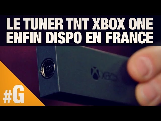 Tuner TNT Xbox One disponible en France 