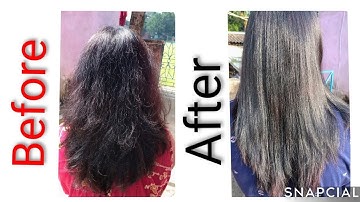 Loreal hair smoothning / straightening at home || just spend 600 ₹ only and you got amazing result||
