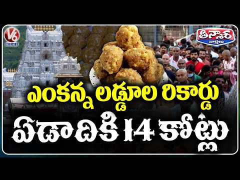TTD Sets New Record 13.97 Crore Laddus Sold, ₹567 Crore Profit Earned | V6 Teenmaar - V6NEWSTELUGU