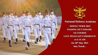 NDA POP Spring TERM 2022 Passing Out Parade 142 Course