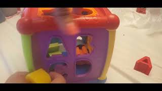Huanger - Multi functional Funny Cube Toy & Baby Rattles