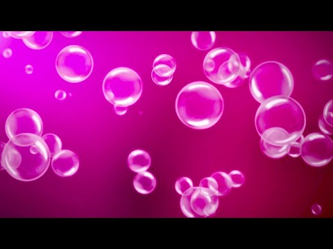 Pink Bubble Animation Background Video , No Copyright || Stock footage