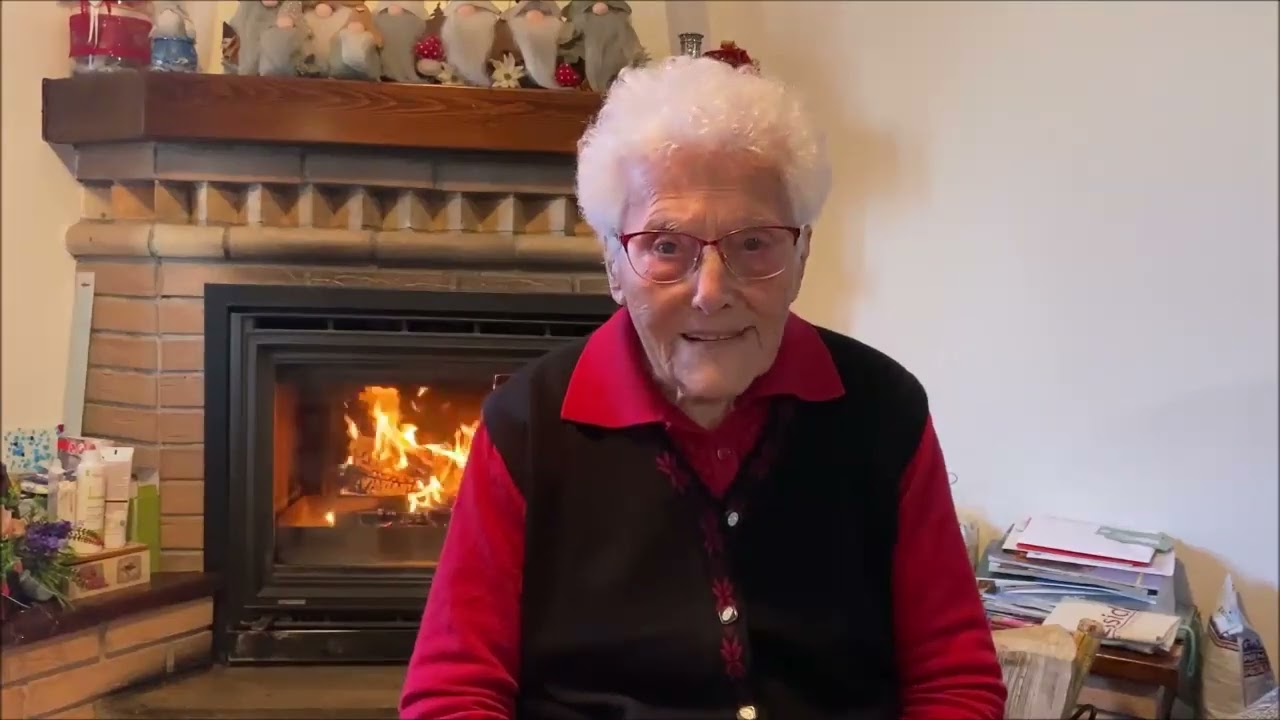 Nonna Elena 102 anni e la sua vaccinazione anti-covid