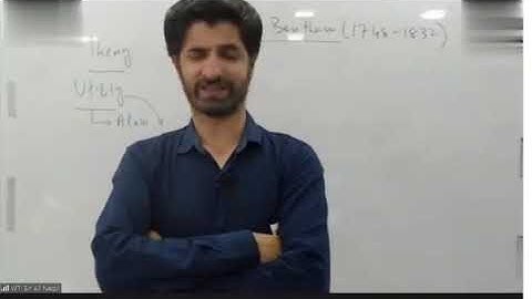 WTI CSS Political Science Sir Ali Naqvi Lec 10 Bentham, Mawardi | JWT CSS Political Science