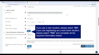 NEBOSH Course Registration Guidance