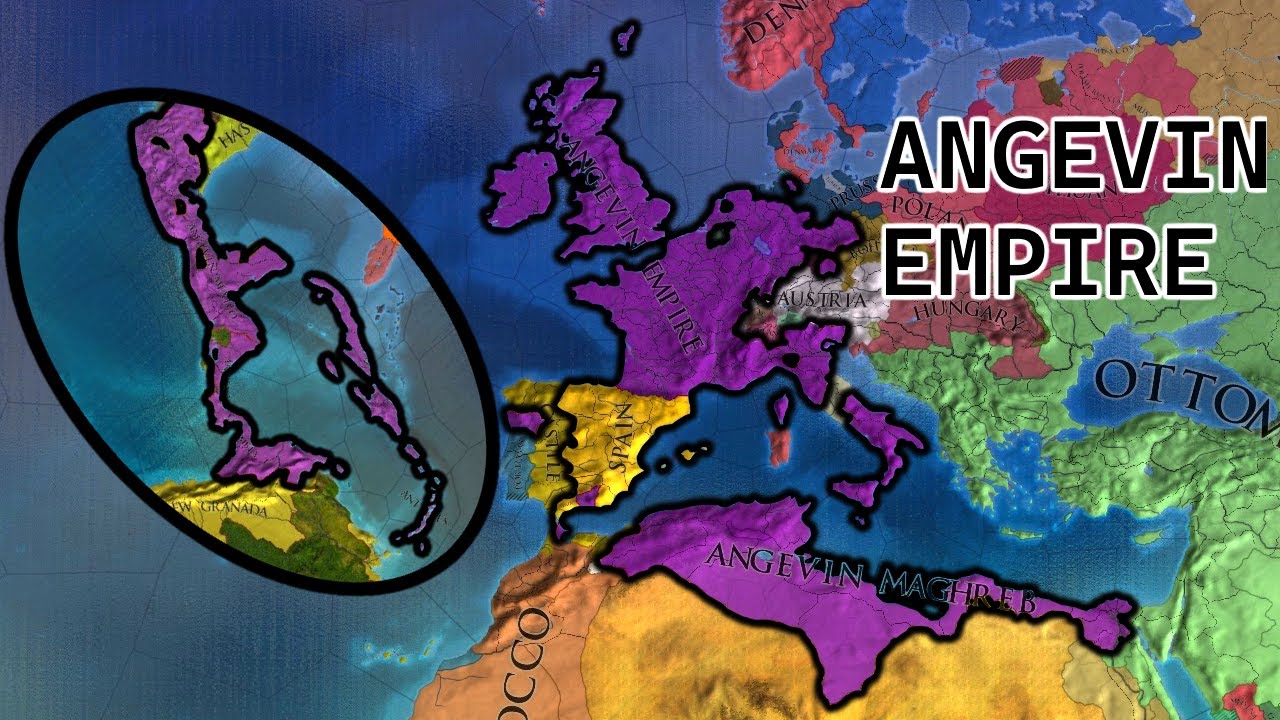 Europa Universalis 4 Angevin Empire Part 2 YouTube