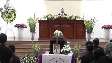 MỤC SƯ CHỦ LỄ NGUYỄN XUÂN SANH CẦU NGUYỄN  LỄ TANG CỤ ÔNG TRƯƠNG VĂN NĂM TẠI HT ĐÀ NẴNG