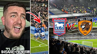THE MOMENT IPSWICH TOWN BEAT HULL CITY WITH LAST MINUTE SCREAMER!!!