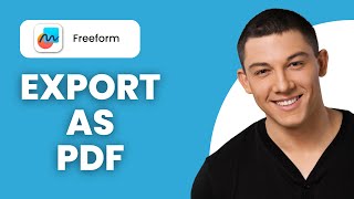 How to Export as PDF in Freeform
