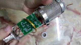 unboxing Floureon BM800 Condenser Studio Recording Microphone screenshot 5