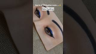 How to Do Halo Eyeliner: Easy Step-by-Step Tutorial! ✨ #HaloEyeliner #MakeupTutorial #Shorts