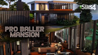 PRO BALLER MANSION🏀🏆🏢  | SIMS 4 SPEED BUILD [NO CC] by Home Body 248 views 1 year ago 35 minutes