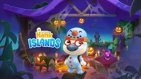 My Talking Hank: Islands Gameplay Walkthrough Full Screen (Android, iOS Game) #tomhappy 