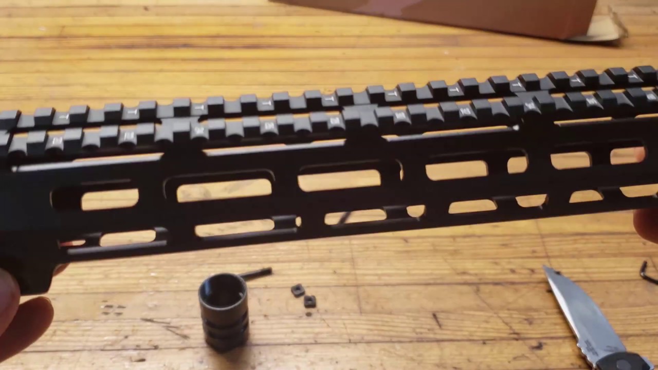 40 Chinese Free Float M Lok Handguard First Impressions Youtube