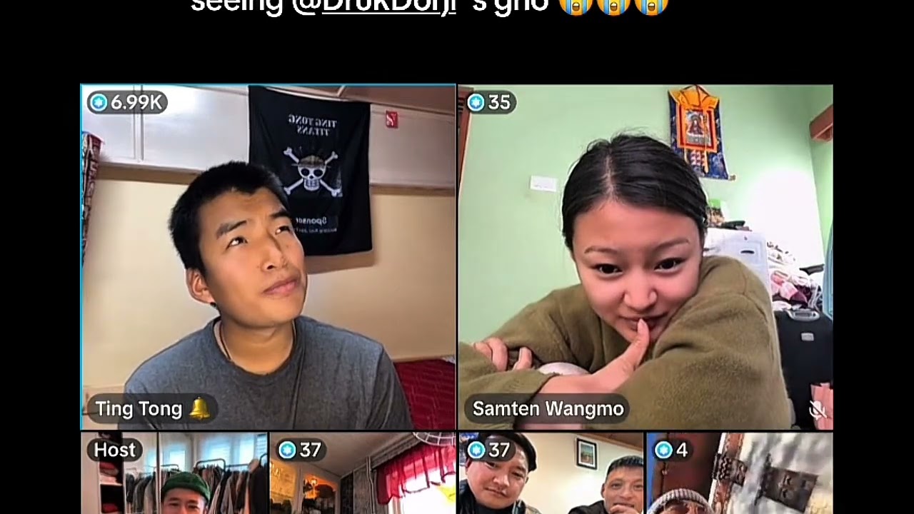 Ting Tong gets heart broken after seeing Druk Dorji‘s gho 😭