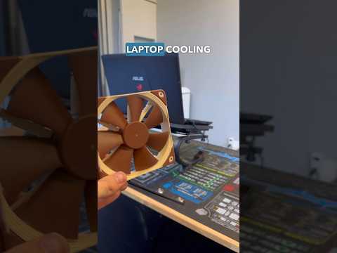 DIY Laptop Cooler! #pc #laptop #tech #gamingcomputer #computer #laptoprepair
