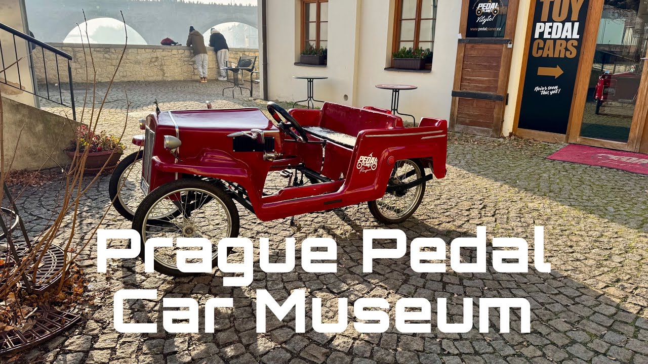 Trip to Prague pedal car museum