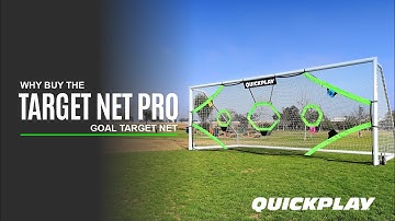 QUICKPLAY TARGET NET PRO Soccer Goal Target 24x8ft