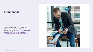BTEC Bitesize- C2 Task 1b Part 2 Financial Planning, Forecasting & Records- Enterprise