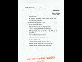 NSOU PG Bengali 6th Paper 2024 Question # NSOU MA BENG 6th Paper 2024 Question