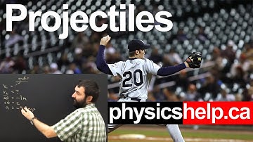 Physics Projectile Motion Horizontal Shot Part 1 Lesson