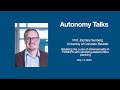 Autonomy talks  zachary sunberg breaking the curse of dimensionality in pomdps