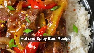 Hot and Spicy Beef Recipe