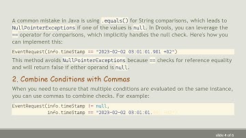 How to Avoid NullPointerException in Drools: A Comprehensive Guide