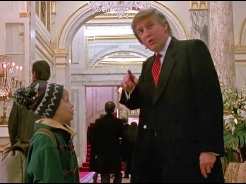 Дональд Трамп в фильме “Один дома 2“