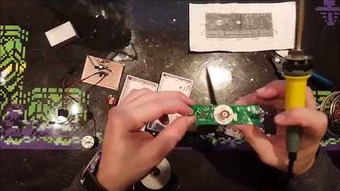 Finishing the rotating cross led dot matrix DIY kit - no happy end