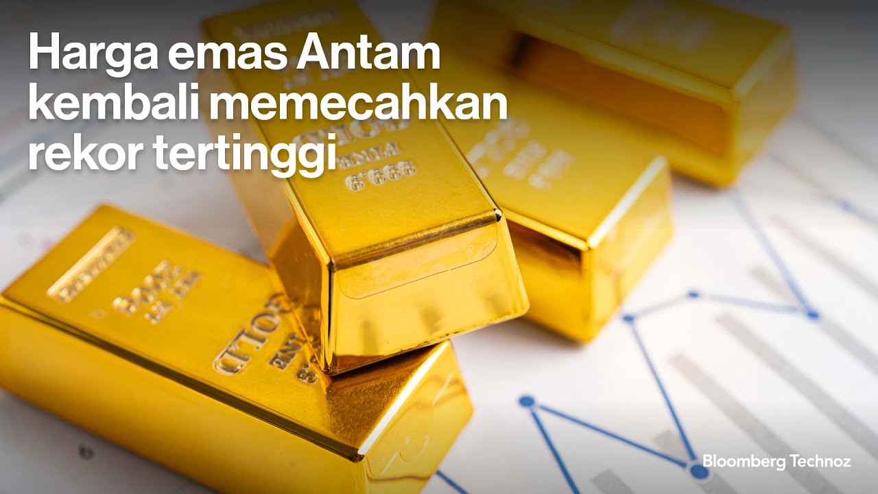 Harga emas Antam kembali memecahkan rekor tertinggi