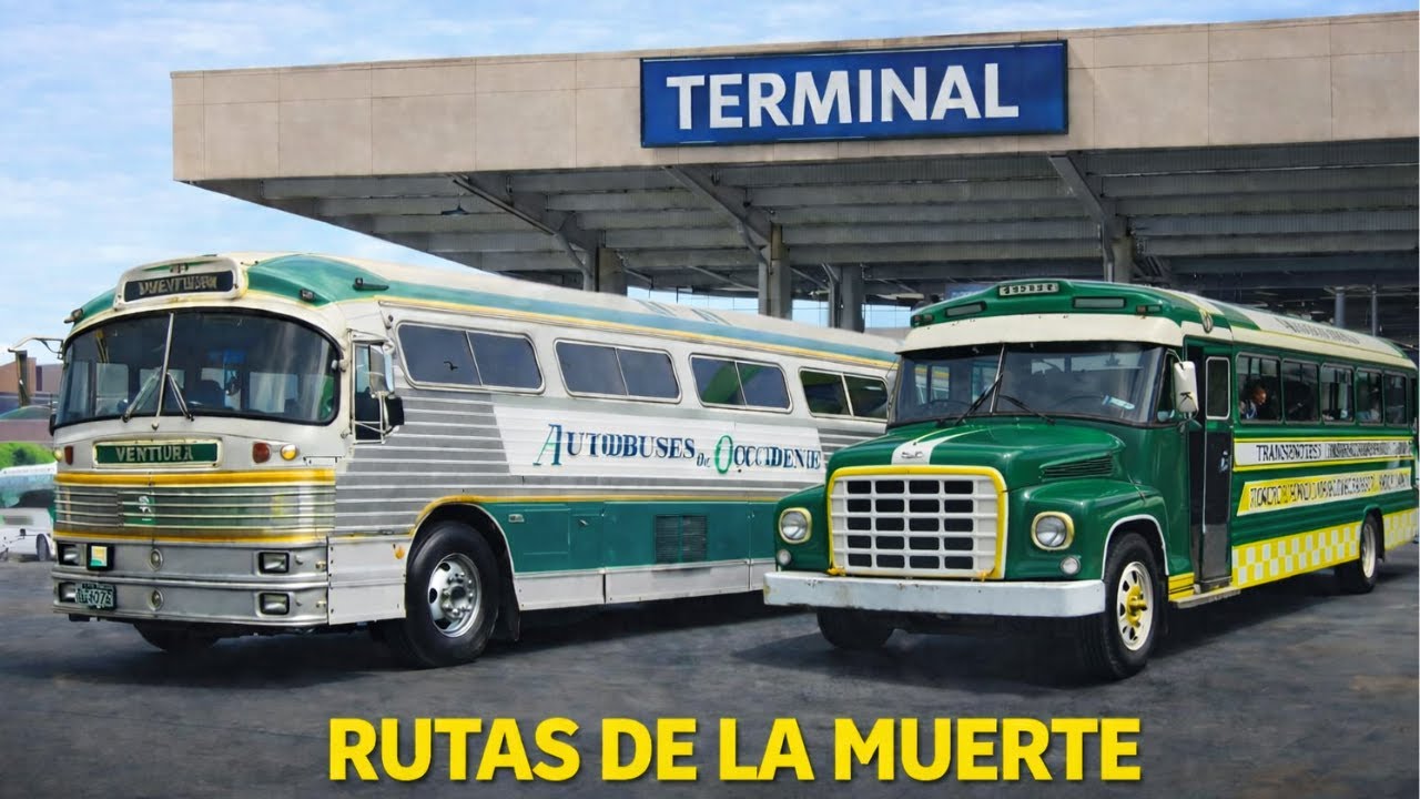 LAS RUTAS DE AUTOBUSES MÁS PELIGROSAS DE MÉXICO (AÑOS 60)