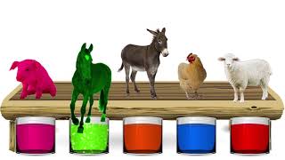 Fun Animated video for children Learning Colors And Animals/Funny COW DANCING by KIDS Z FUN 140,590 views 2 years ago 5 minutes, 10 seconds
