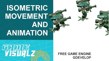 Entire Tutorial How to setup isometric movement and animation in Gdevelop
