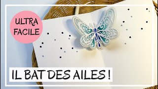 Carte Pop-up Libellule Et Papillons Sur Le Muguet