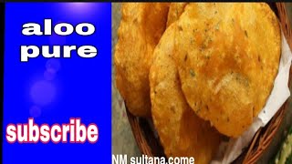 Aloo Puri | Recipe | NM sultana