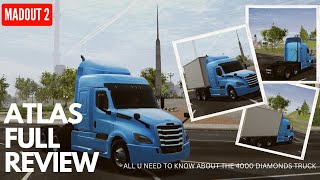 Atlas The New Truck Full Review | Madout 2 Beta Update 13.01😁😍🤑