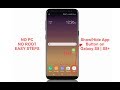Galaxy S8: How To Add Application Button on HomeScreen