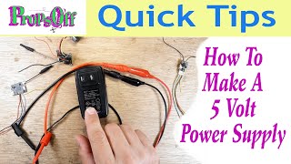 How To Make A 5 Volt Bench Power Supply | If RC Is Your Hobby You Need A Power Supply