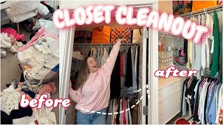 CLOSET CLEANOUT & season flip from summer to winter!!