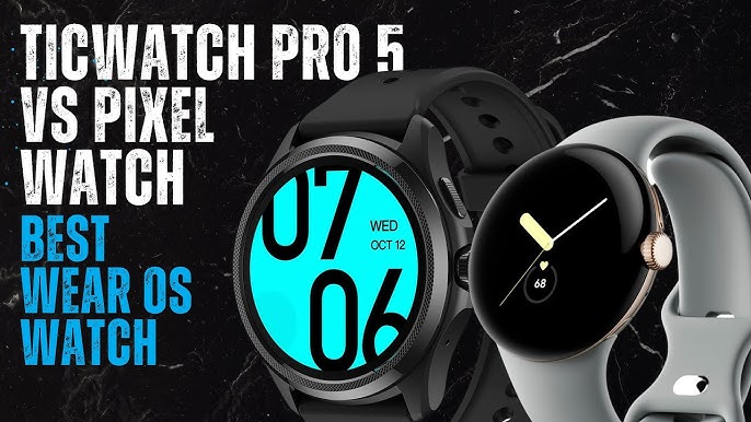 La Ticwatch Pro 5 est la meilleure montre WearOS 3.5 ! 