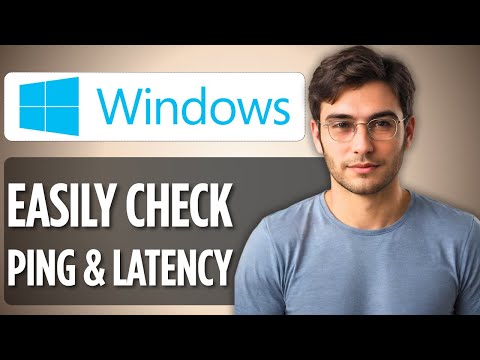 How To Check Ping & Latency in Windows PC / Laptop Quick Guide