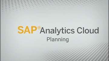 What is SAP Analytics Cloud for Planning?